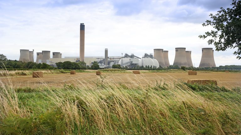 View of Drax Power Station