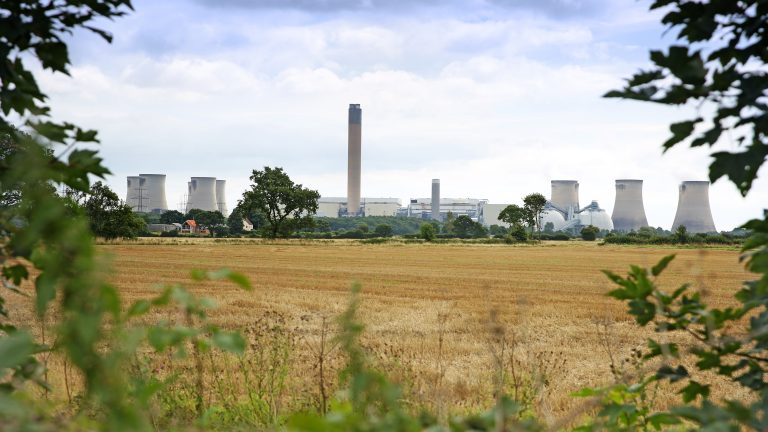 View of Drax Power Station
