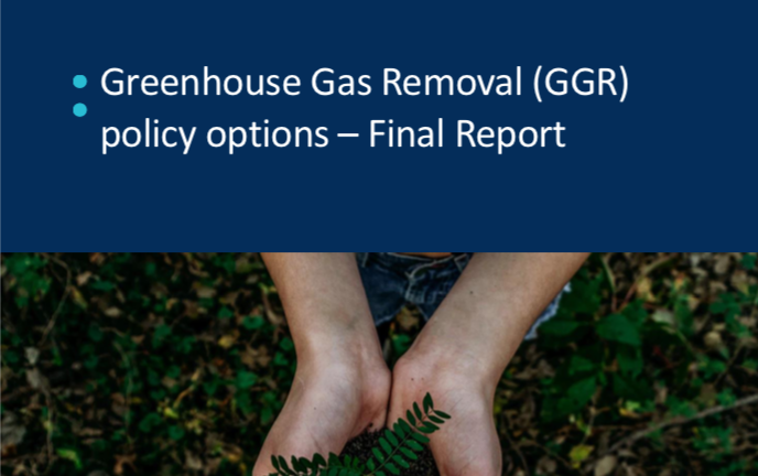 Greenhouse Gas Removal policy options report