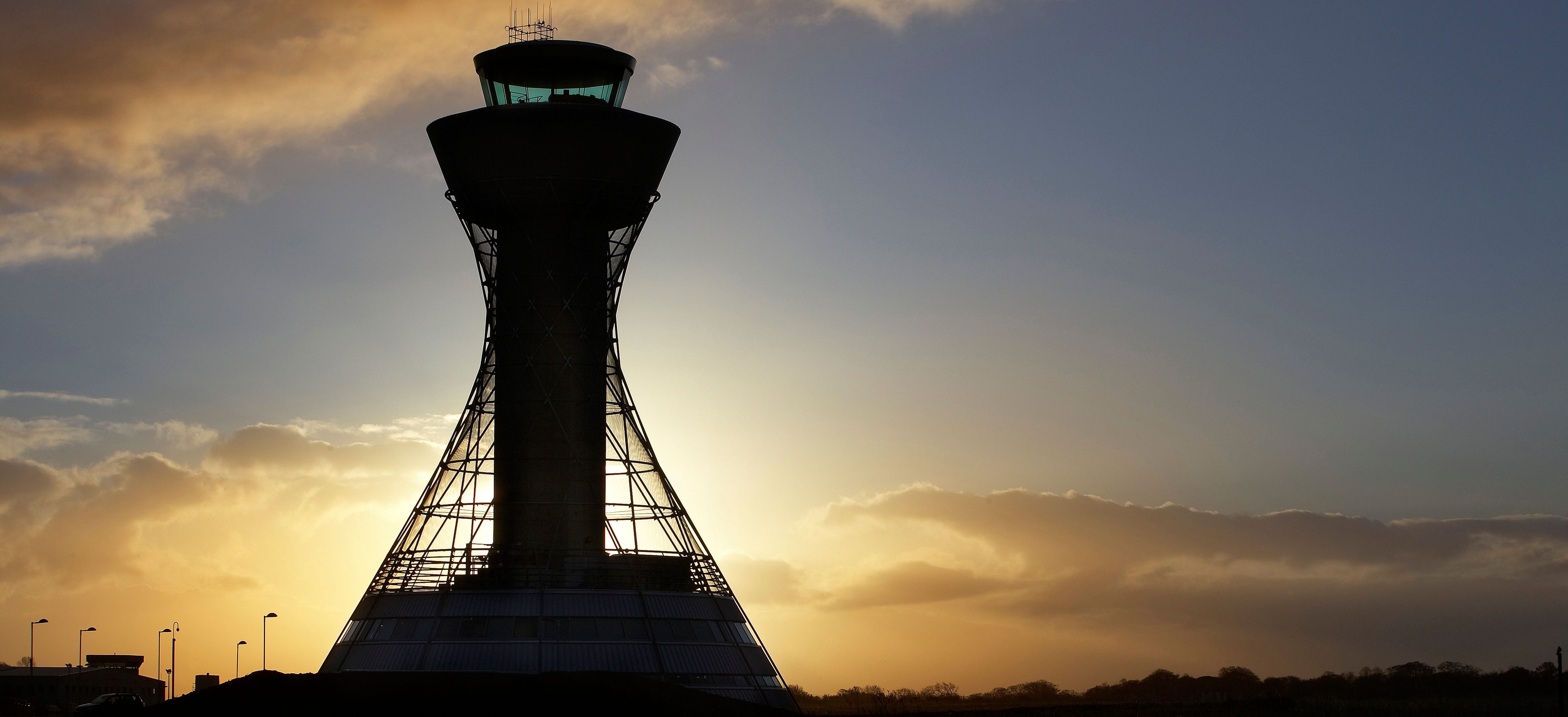 NEWCASTLE AIRPORT CONTROL TOWER
