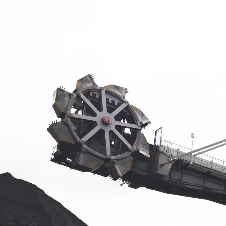 Coal picker, Drax Power Station, 2016