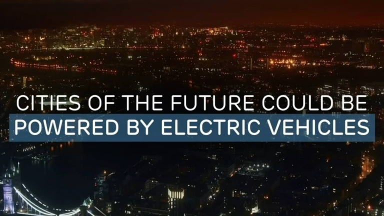 Cities of the future powered by electric vehicles (vehicle to grid technology)