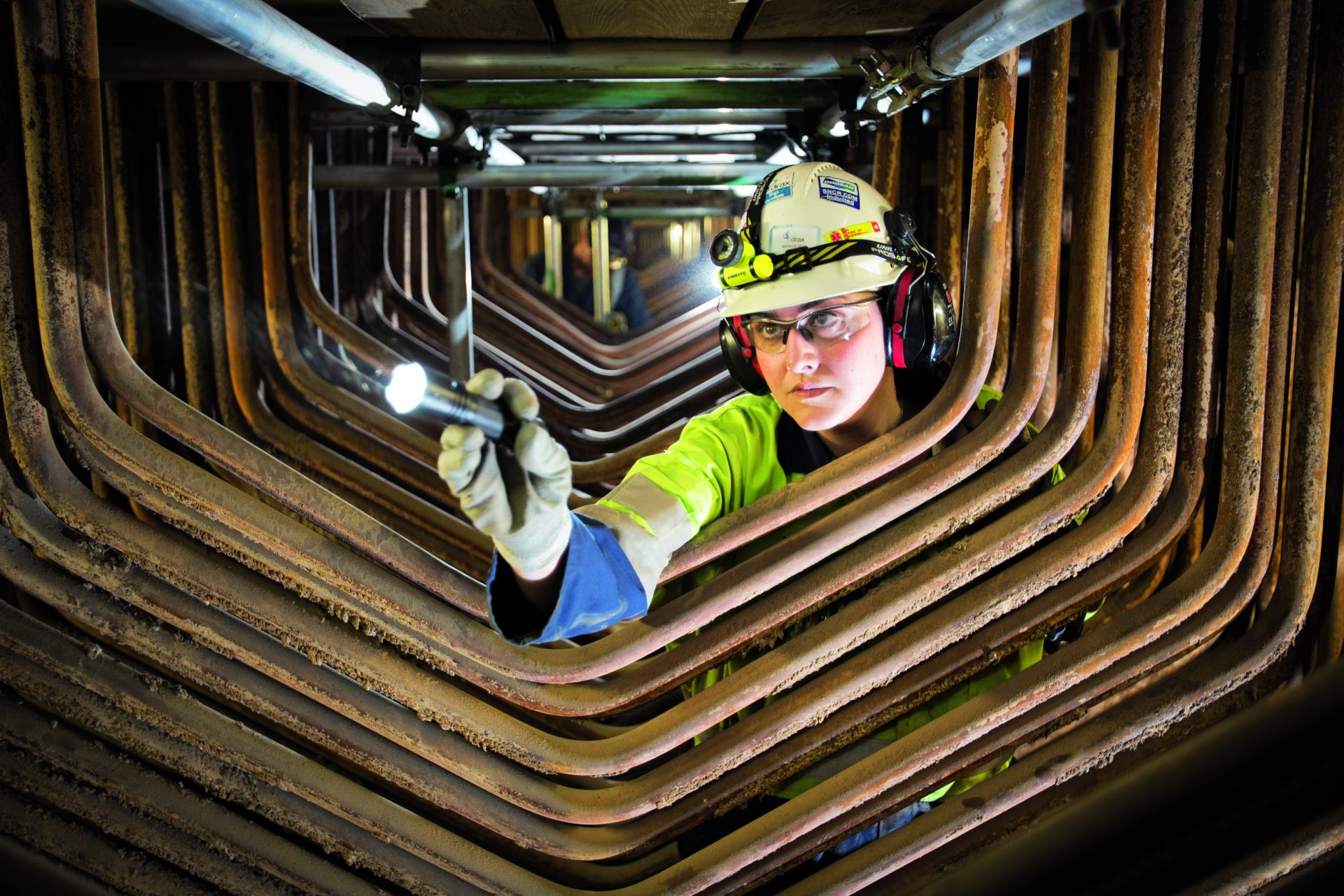 Female Engineer at Drax