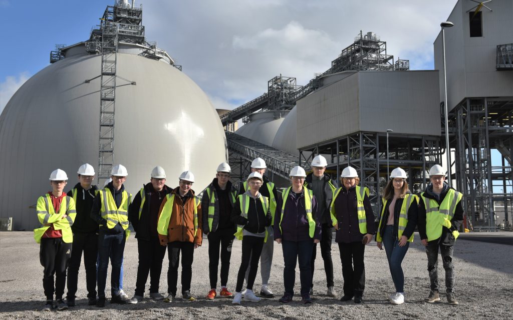 Wakefield College visits Europe's biggest carbon saving project