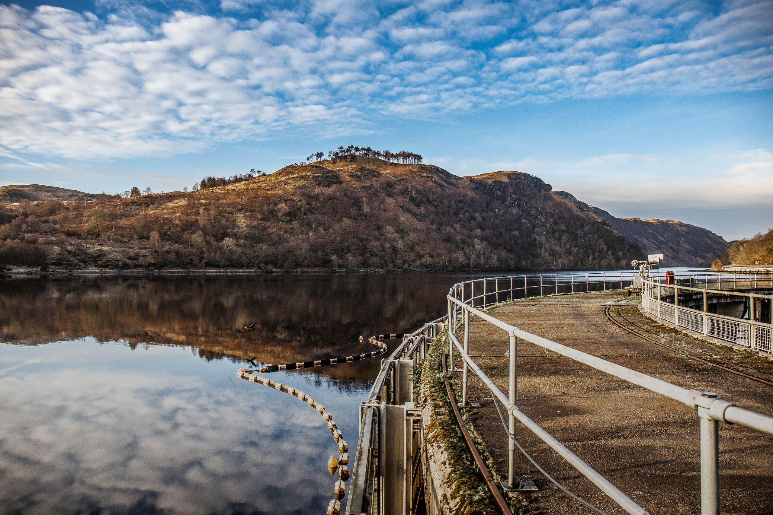 Water outlet into Loch Awe from Cruachan Power Station