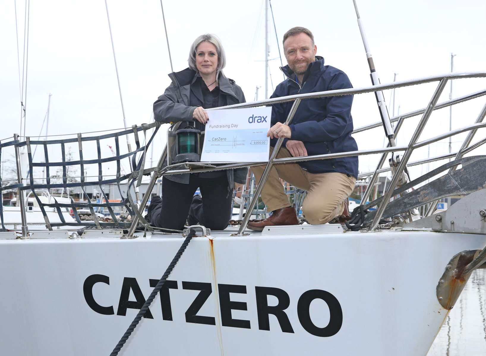 Drax raises £9,000 for Humber charity CatZero - Drax UK
