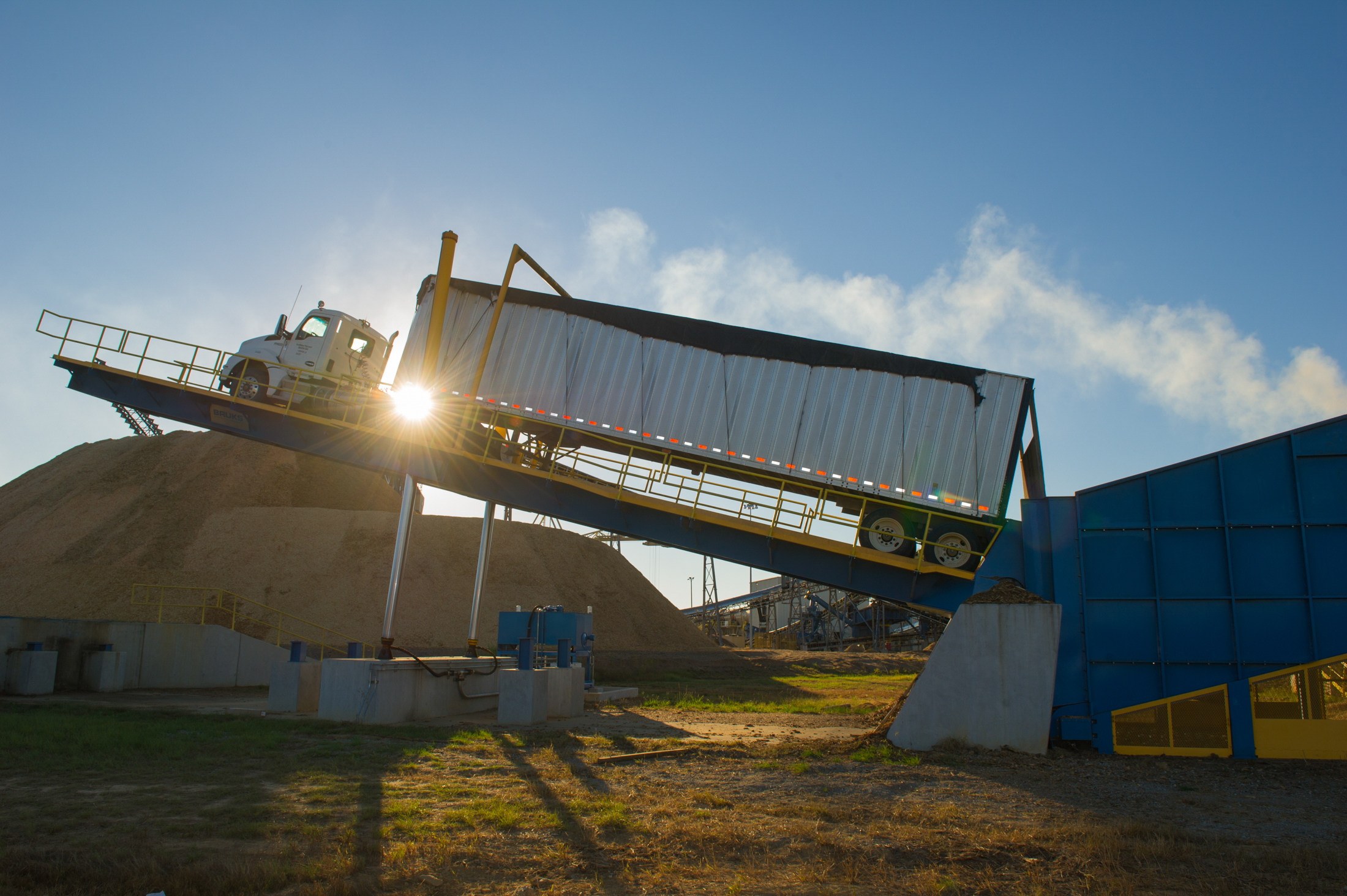 Drax Morehouse woodchip truck