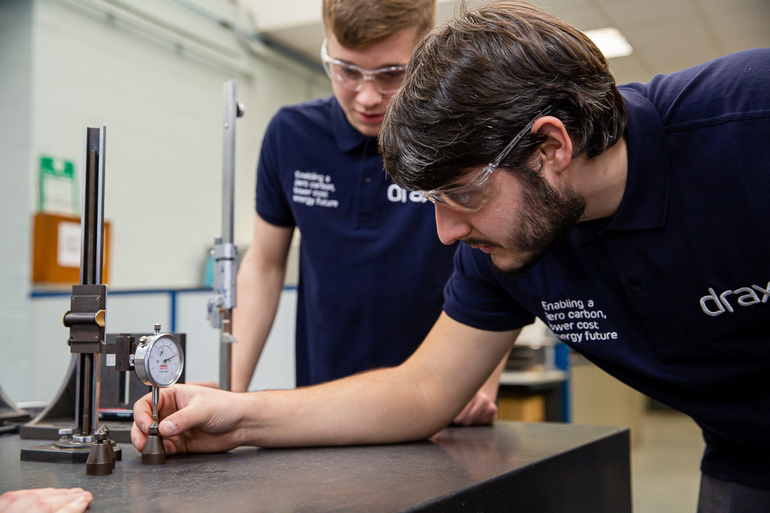 Apprentices at Drax Group