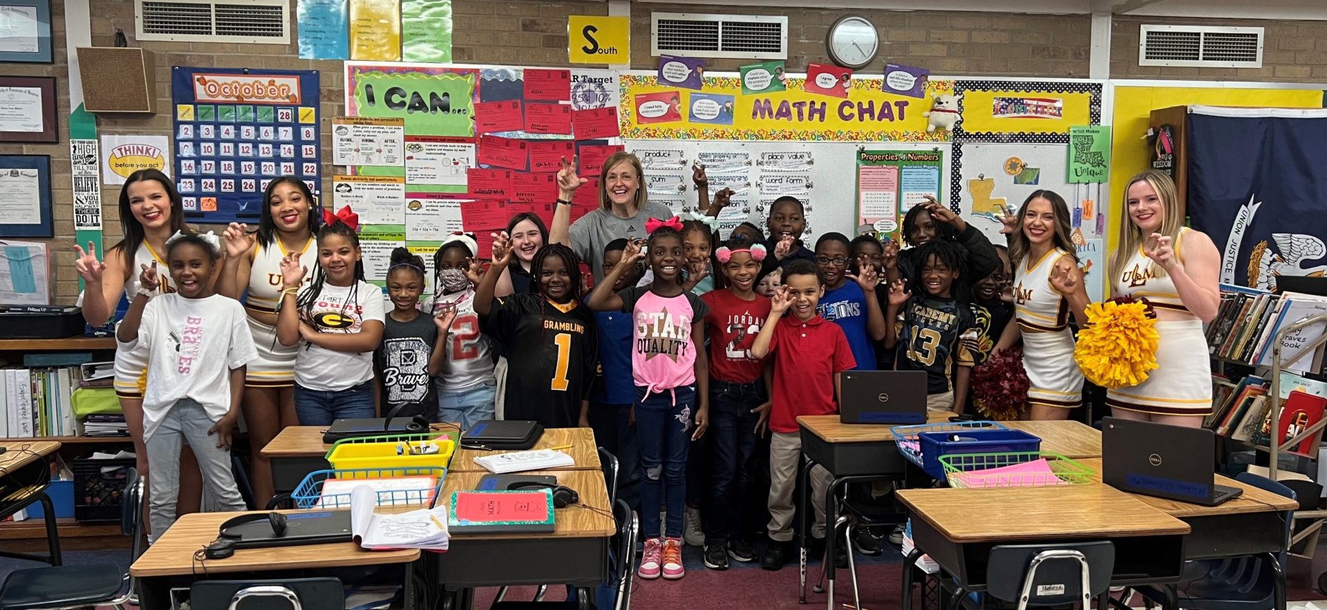 Jack Hayes Elementary School awarded Drax 'Classroom of the Month' Drax US