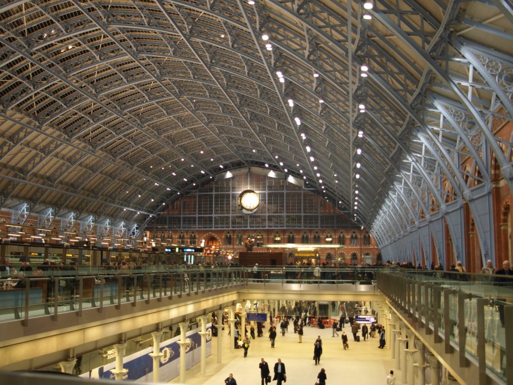 St Pancras International station terminal
