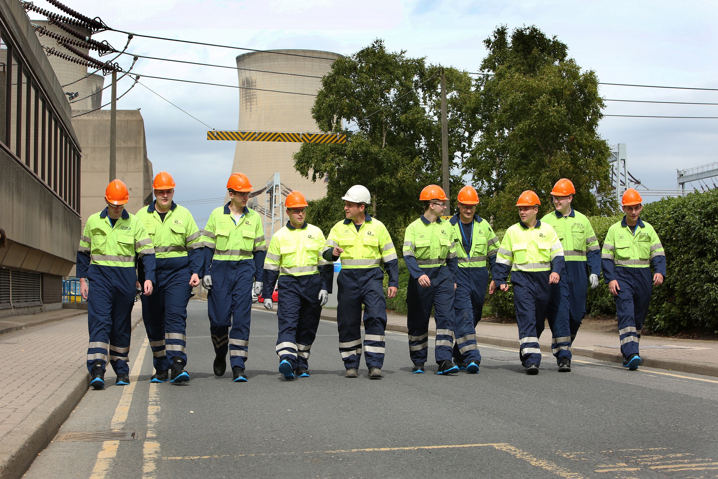 Selby engineering apprentices