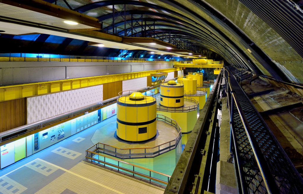 Turbine hall, Cruachan Power Station