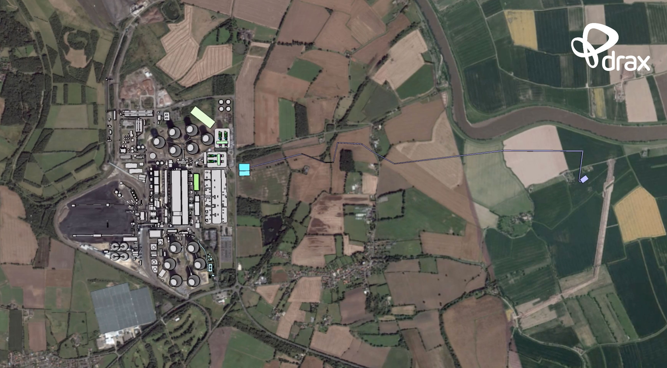 Drax Repower 3D model