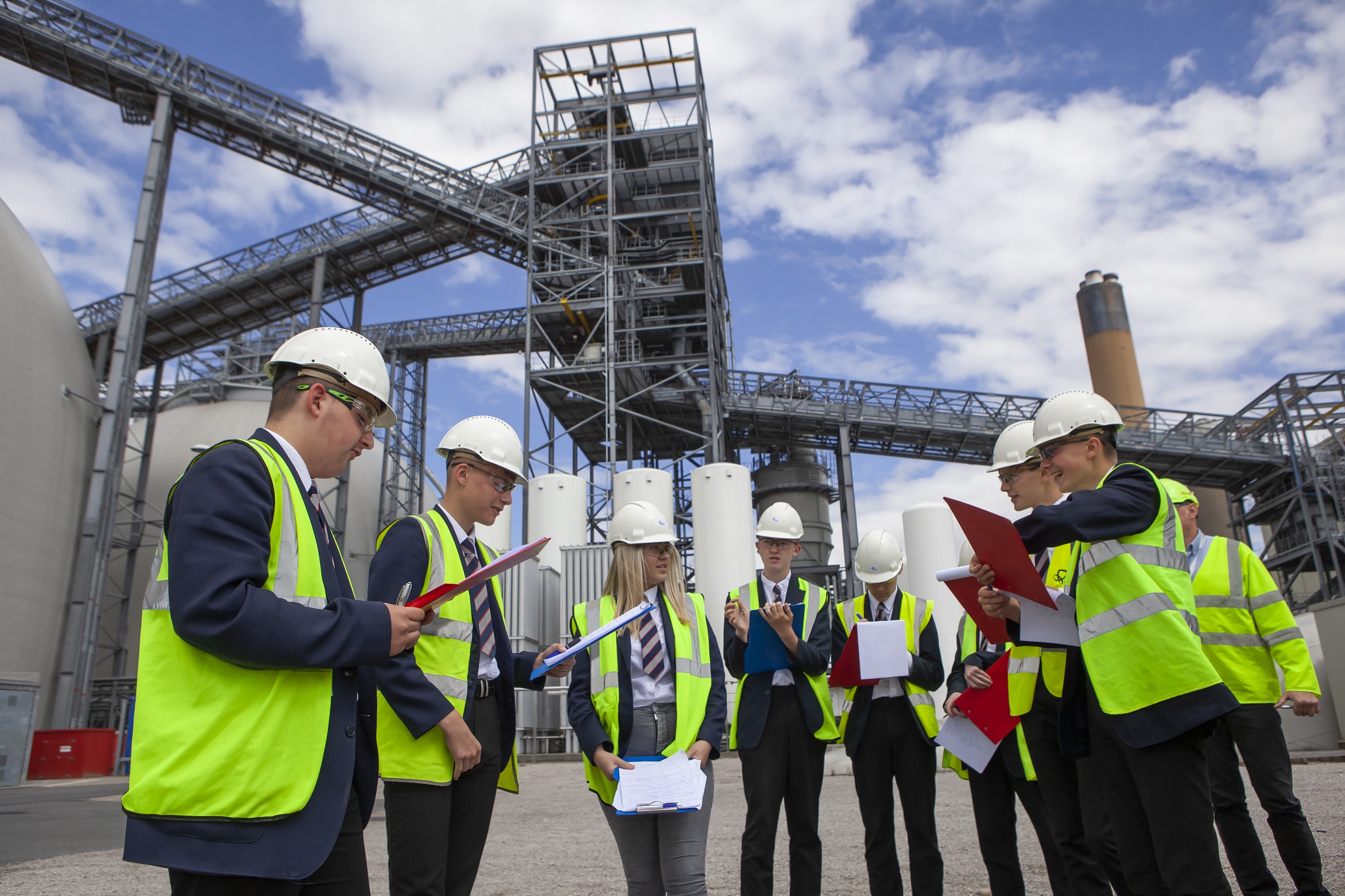 School visit Drax Power Station