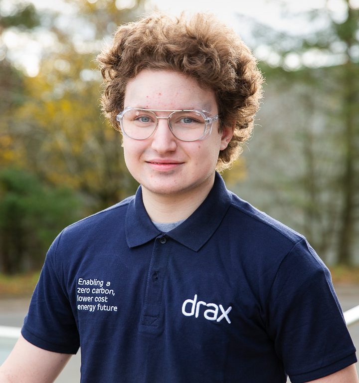 Ryan Connelly, apprentice at Drax Group