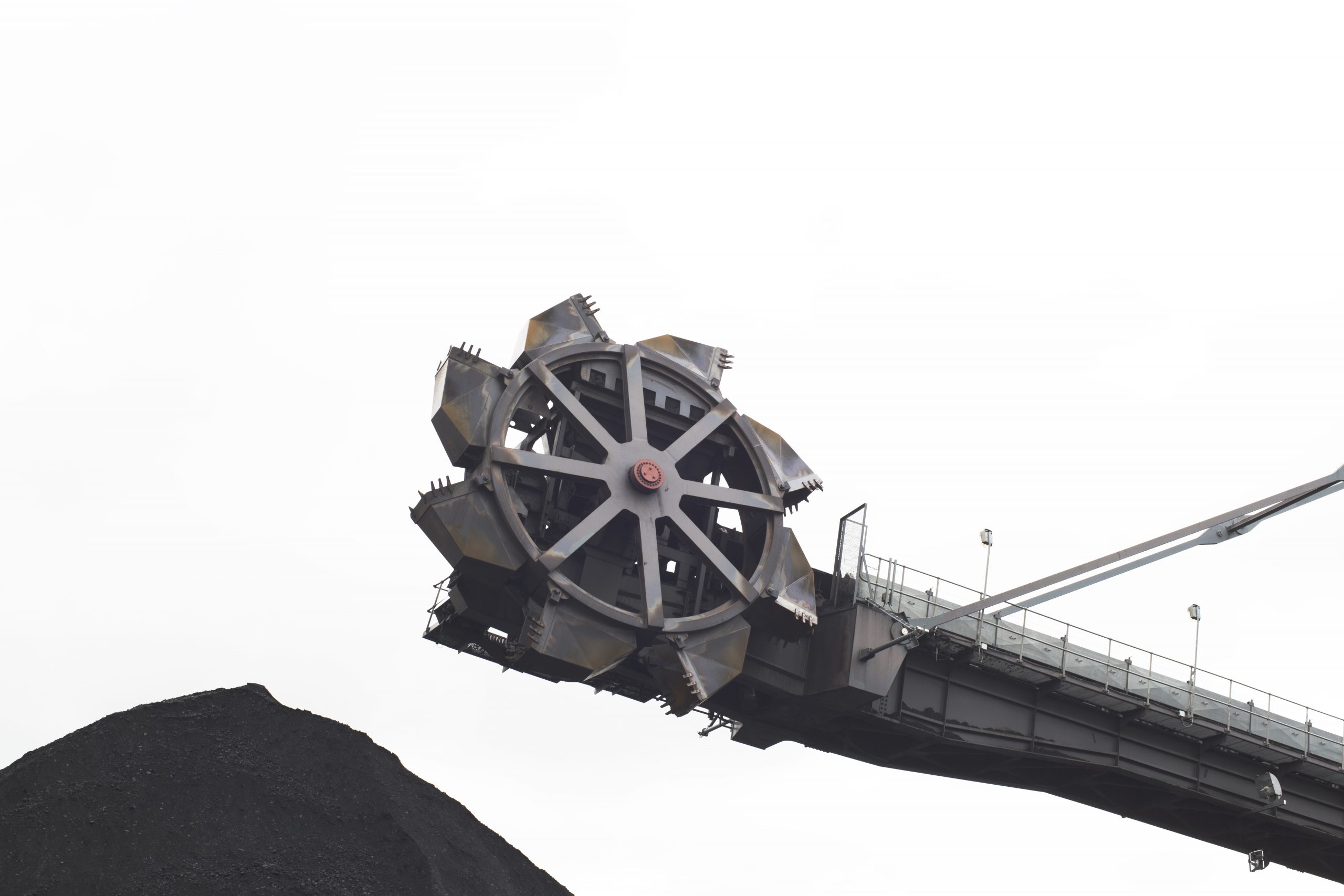 Coal picker, Drax Power Station, 2016