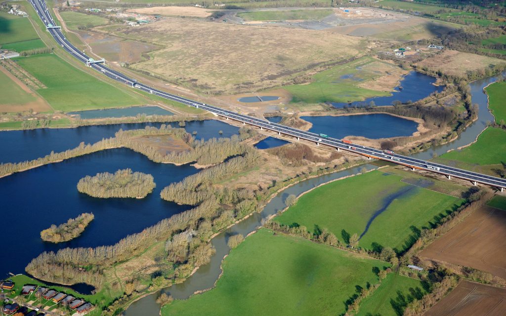 The scheme includes a major new bypass to the south of Huntingdon and upgrades to 21 miles of the A14.
