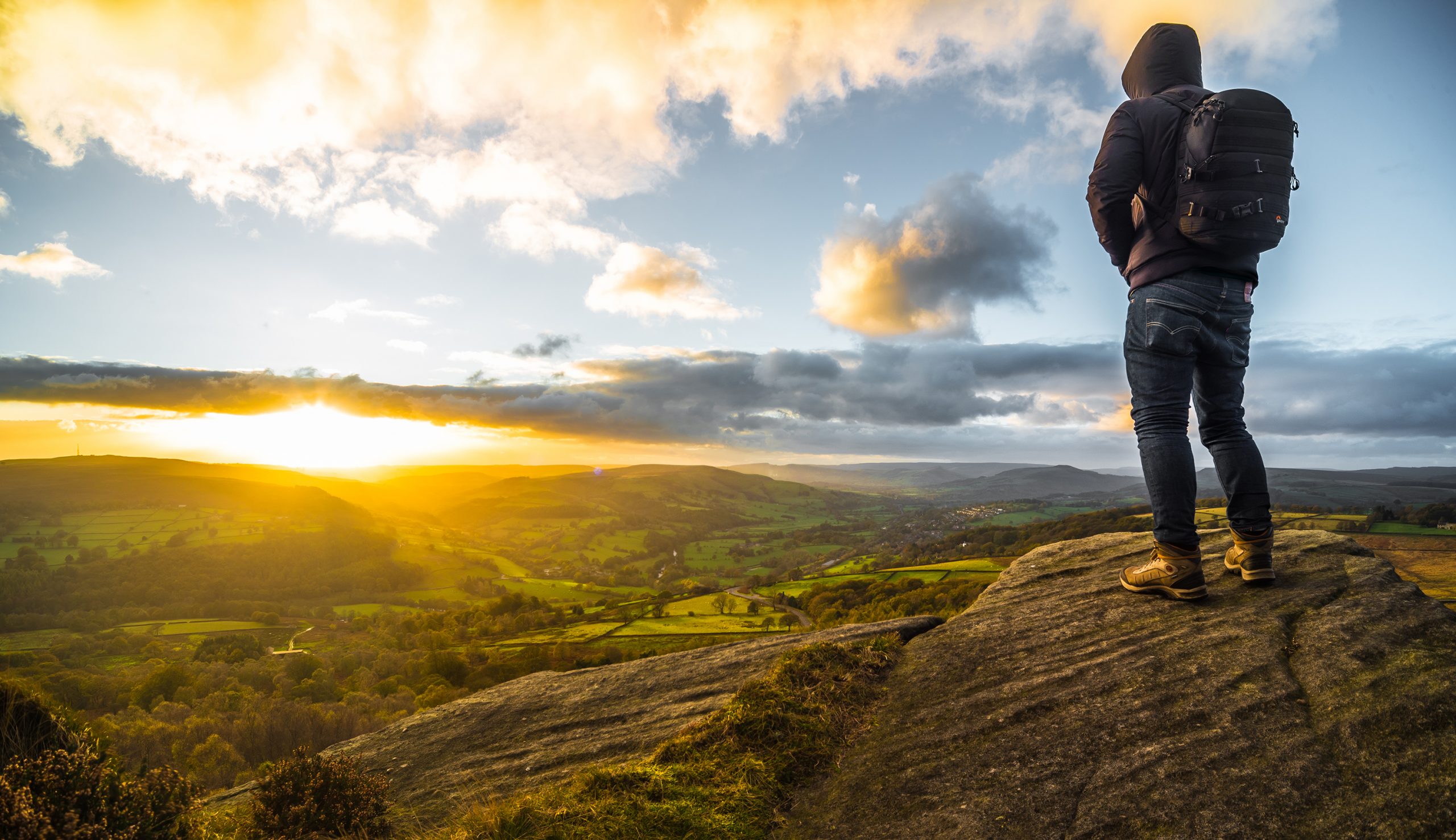 Peak district walker