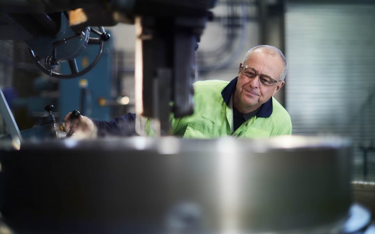 Engineer within Drax Power Station