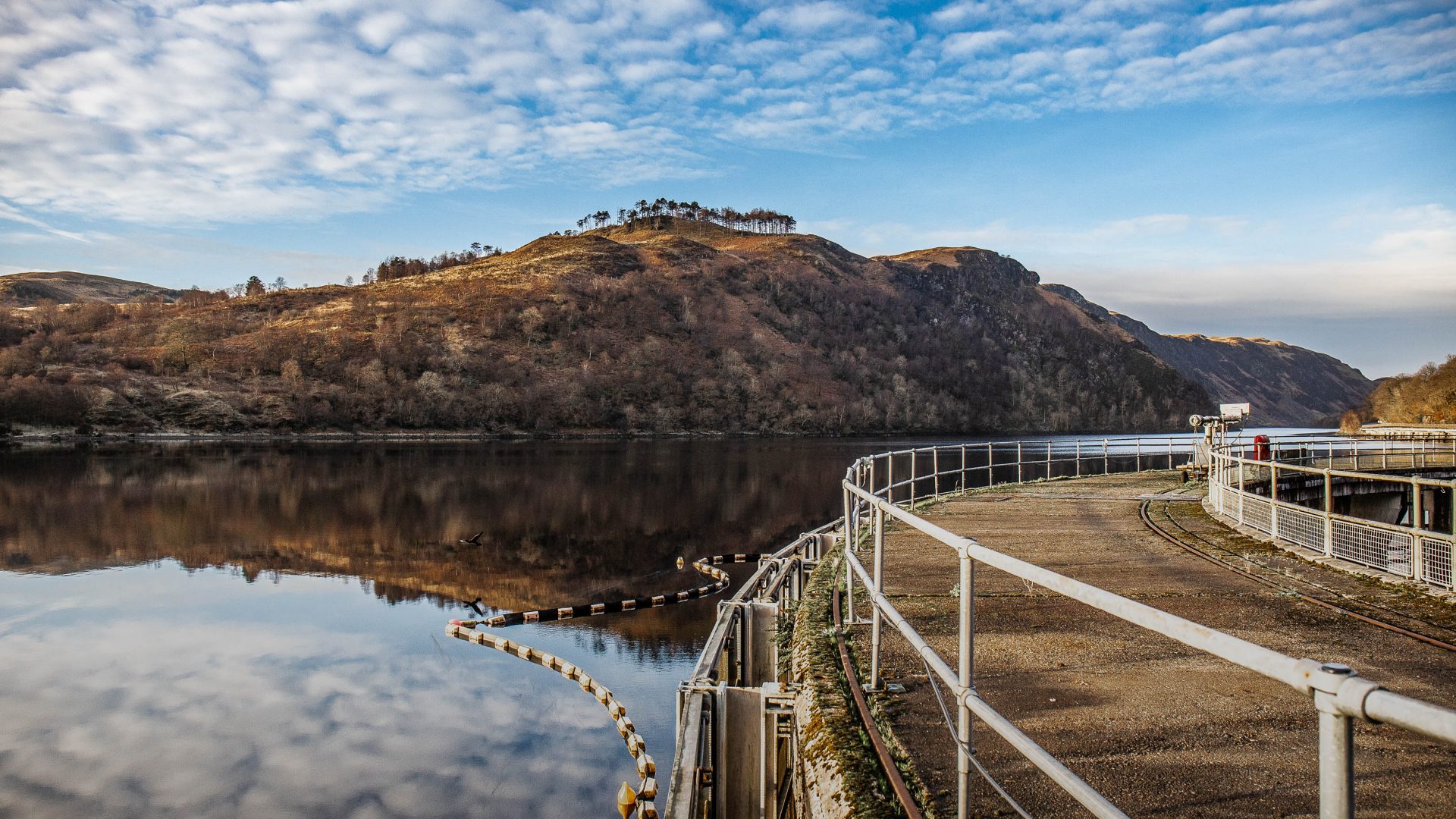 Water outlet into Loch Awe from Cruachan Power Station