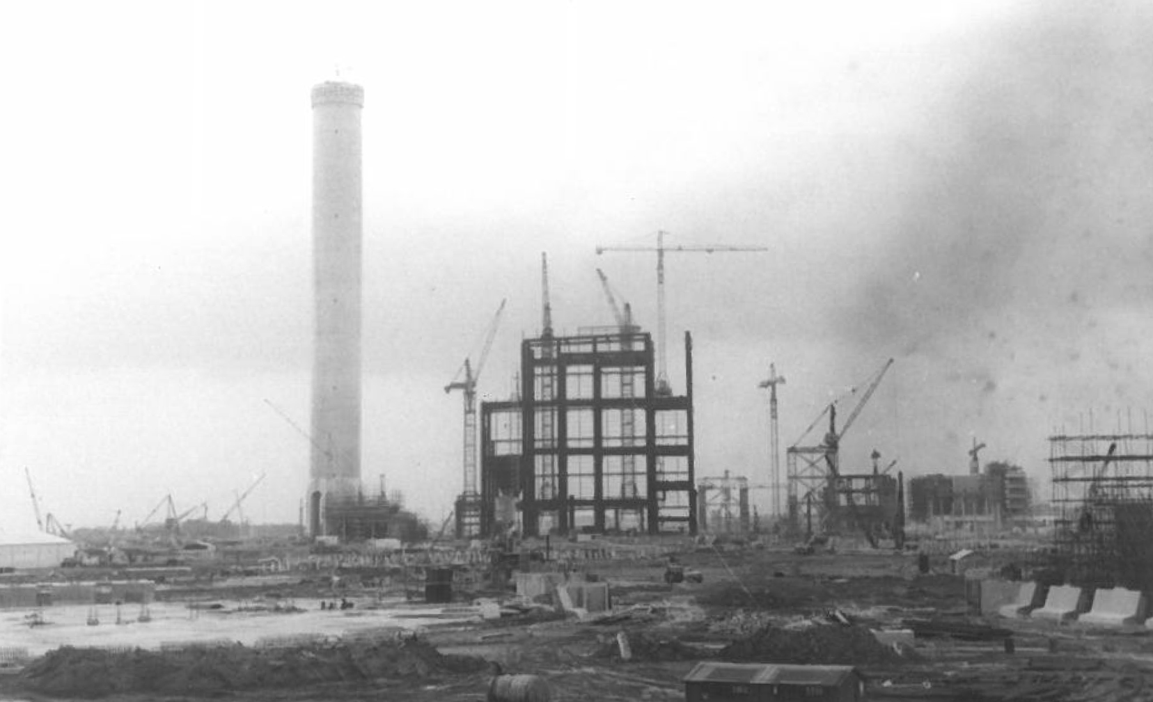 Drax Power Station Being Built