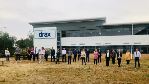 Drax office rebrand