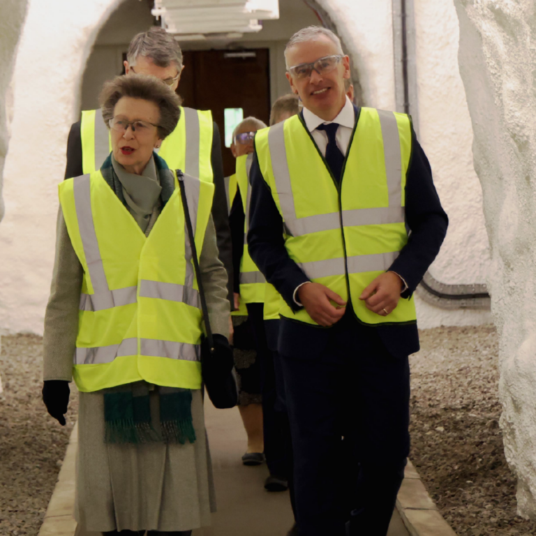 The Princess Royal visits Cruachan Power Station
